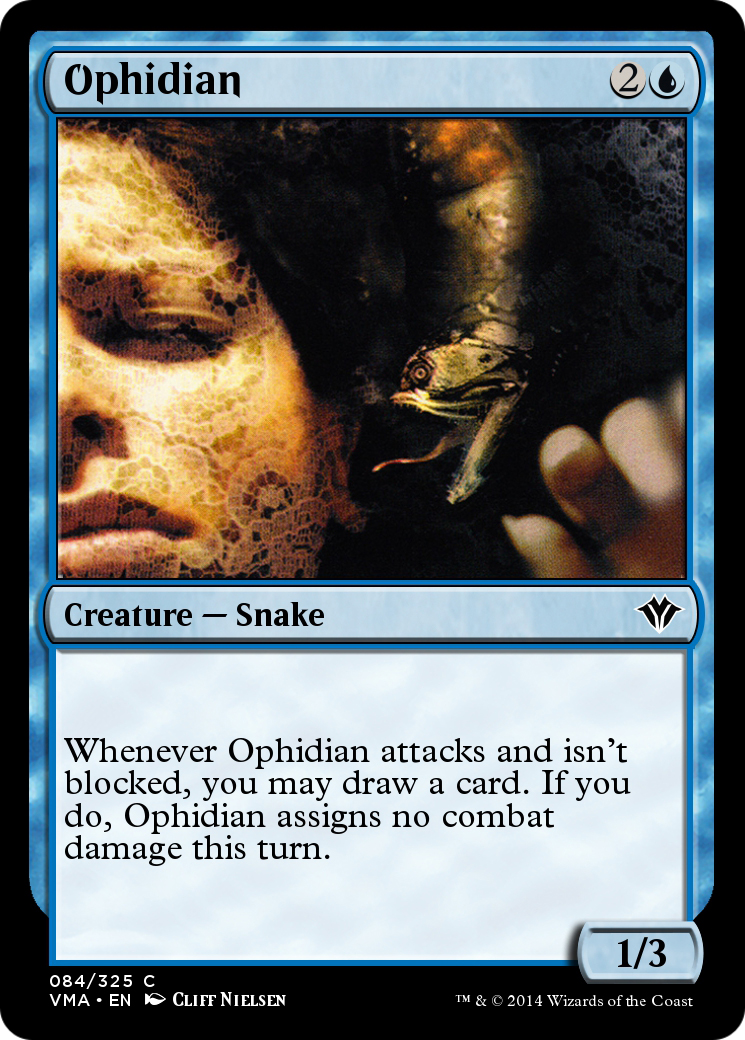 Image of Ophidian (VMA-084) - Vintage Masters Foil