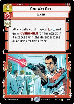 Image of One Way Out (Foil) (667) - Secrets of Power Foil