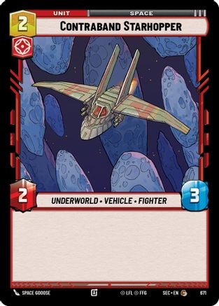 Image of Contraband Starhopper (Foil) (671) - Secrets of Power Foil