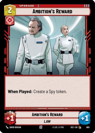 Image of Ambition's Reward (Foil) (685) - Secrets of Power Foil