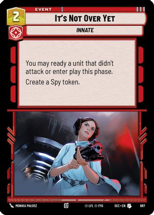 Image of It's Not Over Yet (Foil) (687) - Secrets of Power Foil