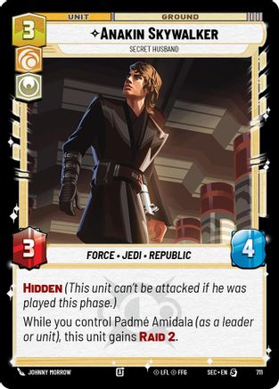 Image of Anakin Skywalker - Secret Husband (Foil) (711) - Secrets of Power Foil