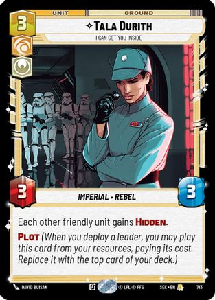 Image of Tala Durith - I Can Get You Inside (Foil) (713) - Secrets of Power Foil