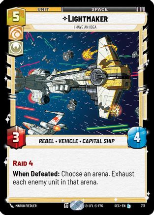 Image of Lightmaker - I Have An Idea (Foil) (717) - Secrets of Power Foil