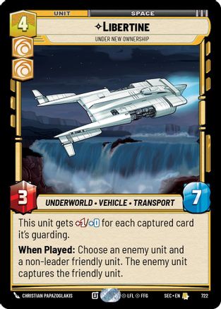 Image of Libertine - Under New Ownership (Foil) (722) - Secrets of Power Foil