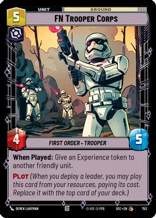 Image of FN Trooper Corps (Foil) (753) - Secrets of Power Foil