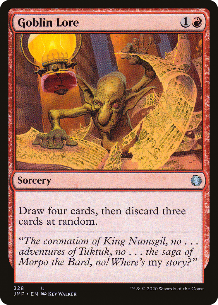 Image of Goblin Lore (JMP-328) - Jumpstart