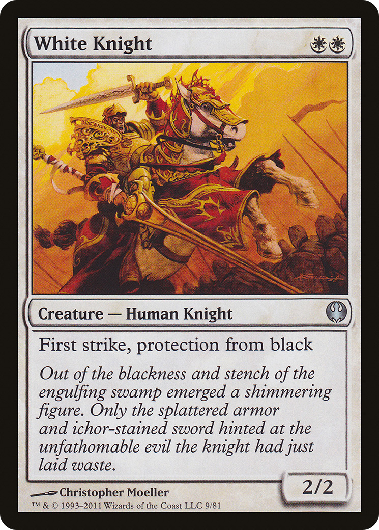 Image of White Knight (DDG-009) - Duel Decks: Knights vs. Dragons