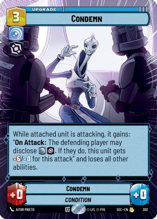Image of Condemn (Hyperspace) (302) - Secrets of Power