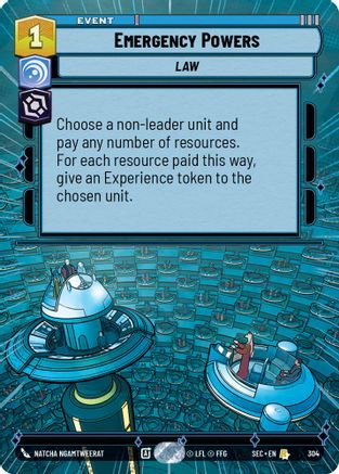 Image of Emergency Powers (Hyperspace) (304) - Secrets of Power