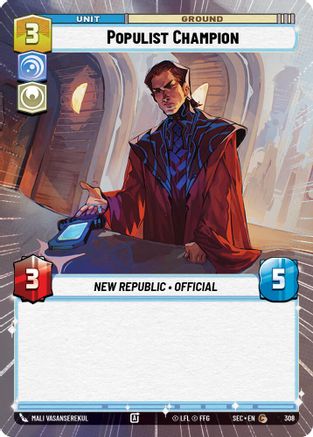 Image of Populist Champion (Hyperspace) (308) - Secrets of Power