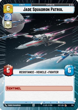 Image of Jade Squadron Patrol (Hyperspace) (313) - Secrets of Power