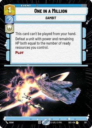 Image of One in a Million (Hyperspace) (317) - Secrets of Power