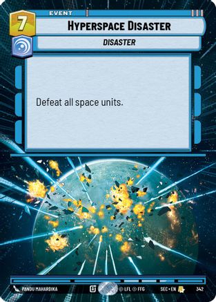 Image of Hyperspace Disaster (Hyperspace) (342) - Secrets of Power