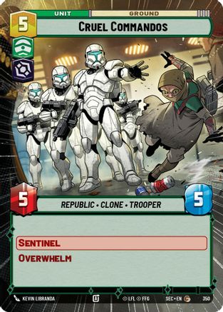 Image of Cruel Commandos (Hyperspace) (350) - Secrets of Power