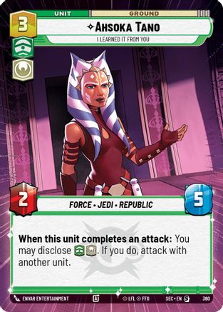 Image of Ahsoka Tano - I Learned It from You (Hyperspace) (360) - Secrets of Power