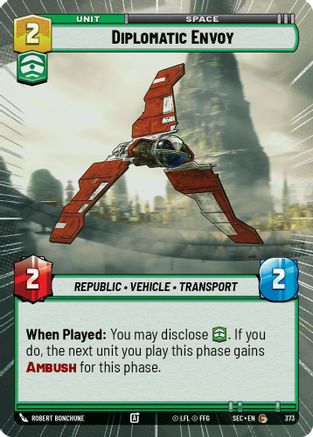 Image of Diplomatic Envoy (Hyperspace) (373) - Secrets of Power