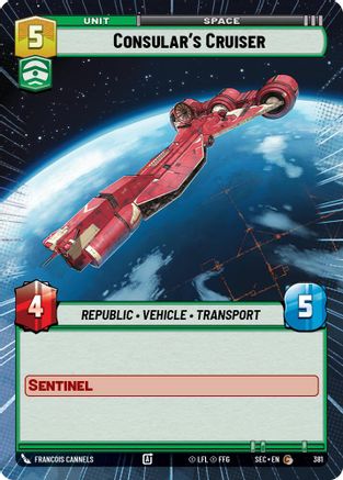 Image of Consular's Cruiser (Hyperspace) (381) - Secrets of Power
