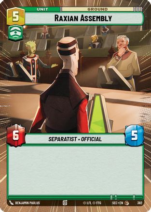 Image of Raxian Assembly (Hyperspace) (382) - Secrets of Power