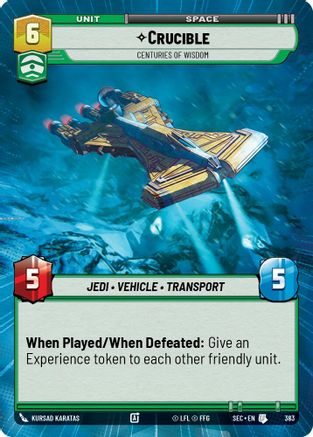 Image of Crucible - Centuries of Wisdom (Hyperspace) (383) - Secrets of Power