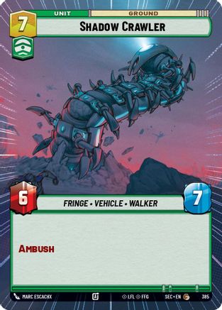 Image of Shadow Crawler (Hyperspace) (385) - Secrets of Power
