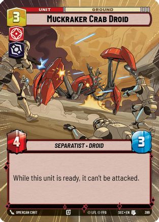 Image of Muckraker Crab Droid (Hyperspace) (399) - Secrets of Power
