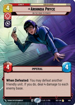 Image of Arihnda Pryce - On the Road to Power (Hyperspace) (400) - Secrets of Power