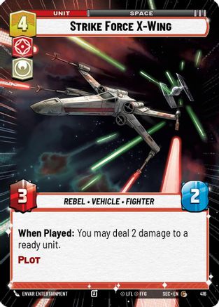 Image of Strike Force X-Wing (Hyperspace) (416) - Secrets of Power