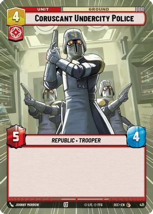 Image of Coruscant Undercity Police (Hyperspace) (431) - Secrets of Power