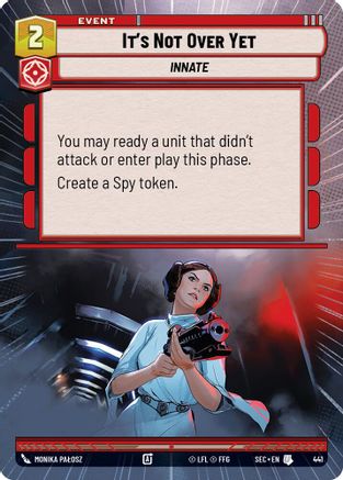 Image of It's Not Over Yet (Hyperspace) (441) - Secrets of Power