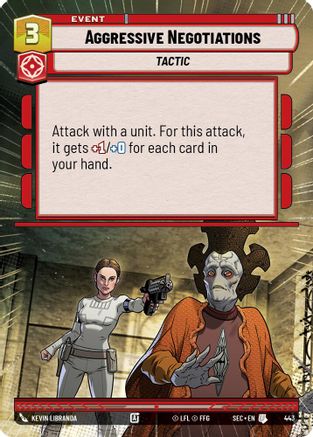 Image of Aggressive Negotiations (Hyperspace) (443) - Secrets of Power