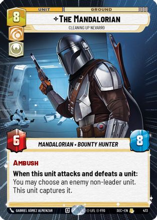 Image of The Mandalorian - Cleaning up Nevarro (Hyperspace) (473) - Secrets of Power