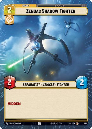 Image of Zenuas Shadow Fighter (Hyperspace) (481) - Secrets of Power