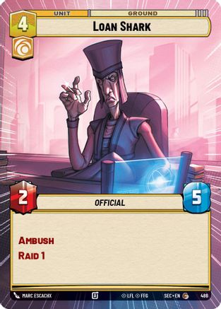 Image of Loan Shark (Hyperspace) (486) - Secrets of Power