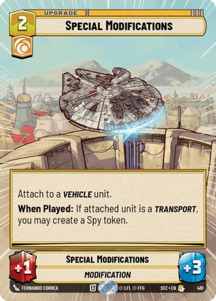 Image of Special Modifications (Hyperspace) (491) - Secrets of Power