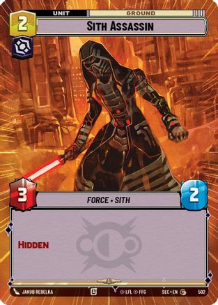 Image of Sith Assassin (Hyperspace) (502) - Secrets of Power