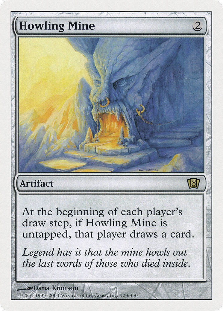 Image of Howling Mine (8ED-303) - 8th Edition Foil