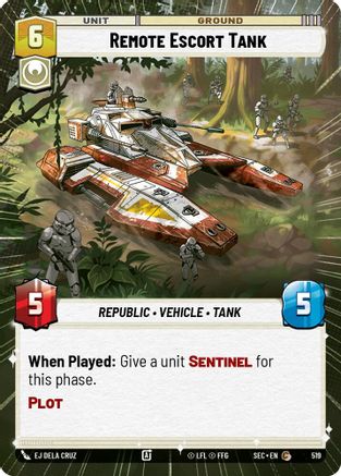 Image of Remote Escort Tank (Hyperspace) (519) - Secrets of Power