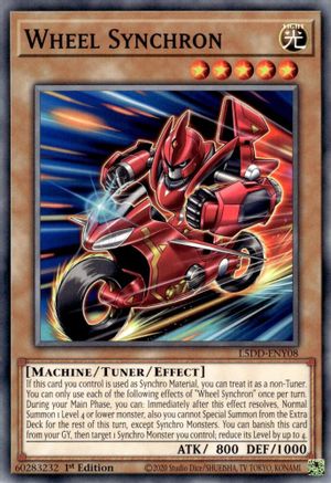 Image of Wheel Synchron (L5DD-ENY08) - Legendary 5D's Decks 1st Edition