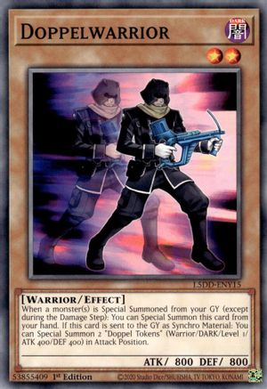Image of Doppelwarrior (L5DD-ENY15) - Legendary 5D's Decks 1st Edition