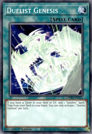 Image of Duelist Genesis (L5DD-ENY21) - Legendary 5D's Decks 1st Edition