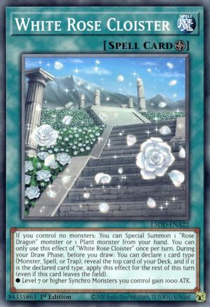Image of White Rose Cloister (L5DD-ENA22) - Legendary 5D's Decks 1st Edition