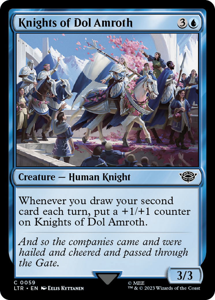 Image of Knights of Dol Amroth (LTR-059) - The Lord of the Rings: Tales of Middle-earth