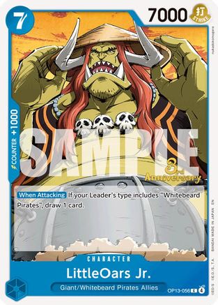 Image of LittleOars Jr. (OP13-056) - Carrying On His Will: 3rd Anniversary Tournament Cards