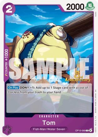 Image of Tom (OP13-069) - Carrying On His Will: 3rd Anniversary Tournament Cards