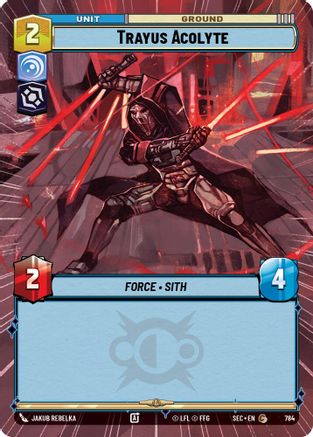Image of Trayus Acolyte (Hyperspace Foil) (784) - Secrets of Power Foil