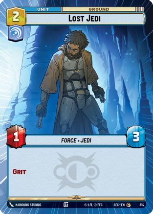 Image of Lost Jedi (Hyperspace Foil) (814) - Secrets of Power Foil