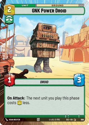 Image of GNK Power Droid (Hyperspace Foil) (866) - Secrets of Power Foil