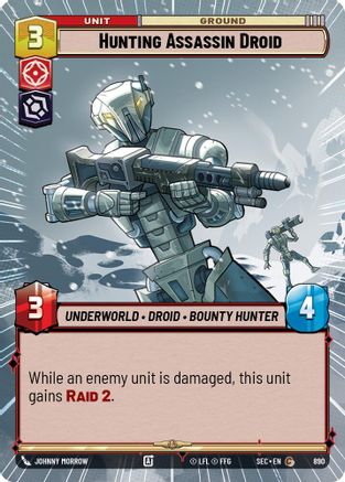 Image of Hunting Assassin Droid (Hyperspace Foil) (890) - Secrets of Power Foil