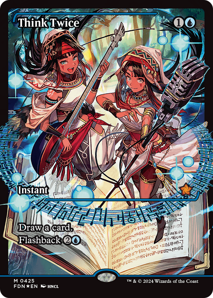 Image of Think Twice (Showcase) (FDN-425) - Foundations: (Showcase) Foil
